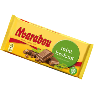 Marabou Mintkrokant 200 g