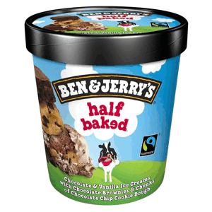 Ben & Jerry Half baked
