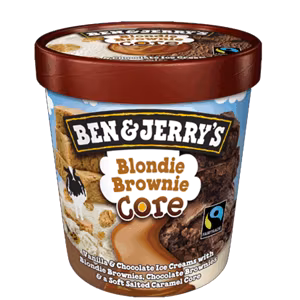 Ben&Jerry Blondie Brownie core