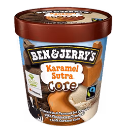 Ben & Jerry Karamel sutra core