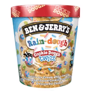 Ben & Jerry Rain-dough Cookie