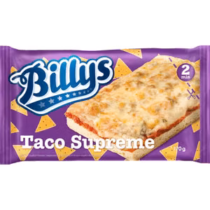 Billys pan pizza taco