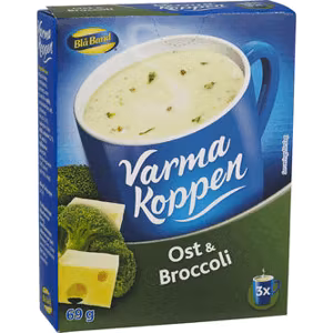 Varma koppen ost & broccoli