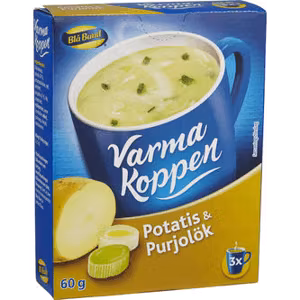 Varma koppen Potatis&Purjolök