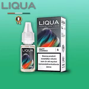 Liqua Salty Licorice 10 ml - 6 mg