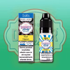 Dinner Lady salt Kiwi melon 10ml - 20mg