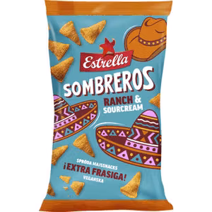 Estrella sombreros ranch & sourcream 125g
