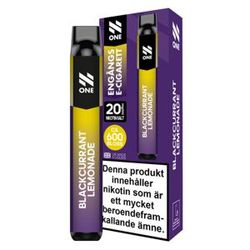 N One blackcurrant lemonade 20mg
