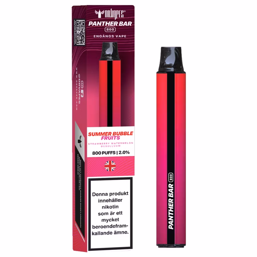 Panther bar strawberry,watermelon 20mg pod