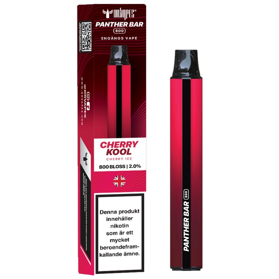 Panther bar cherry ice 20mg pod