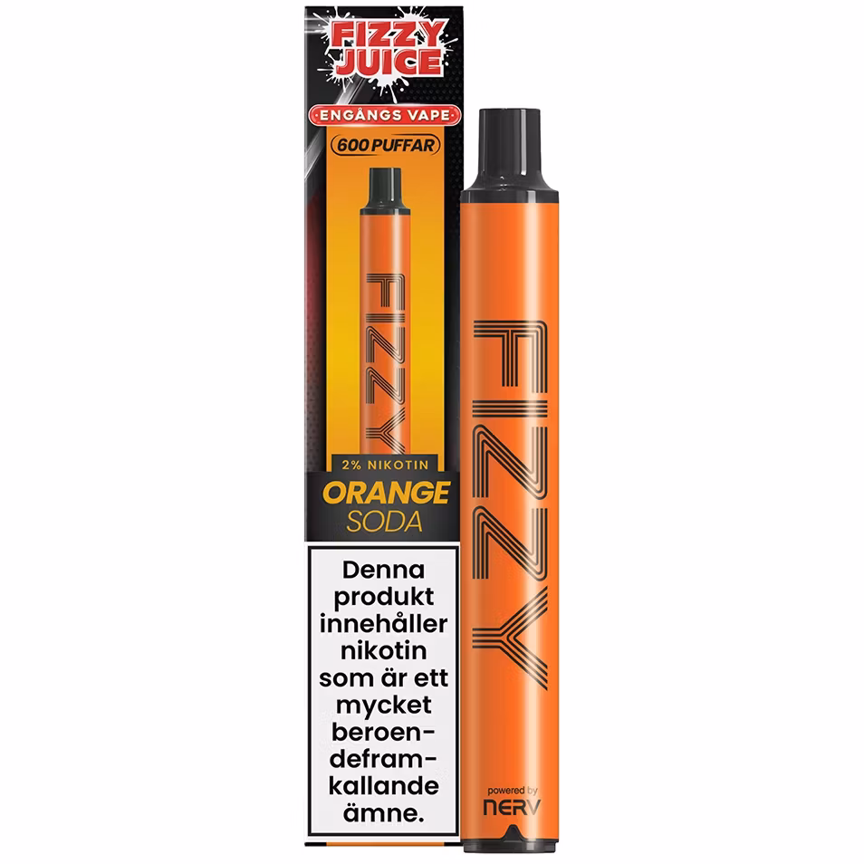 Fizzy orange soda 20mg