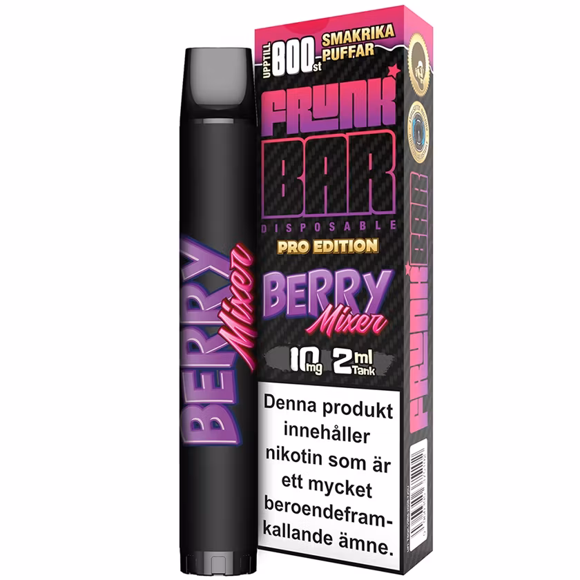 Frunk bar berry mixer 10mg