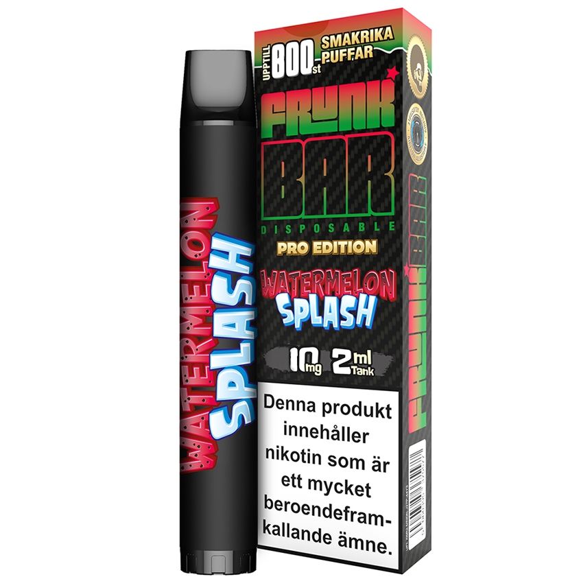 Frunk bar watermelon splash 10mg