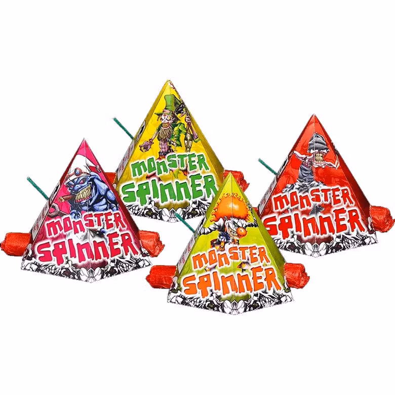 Monster Spinners 4-pack