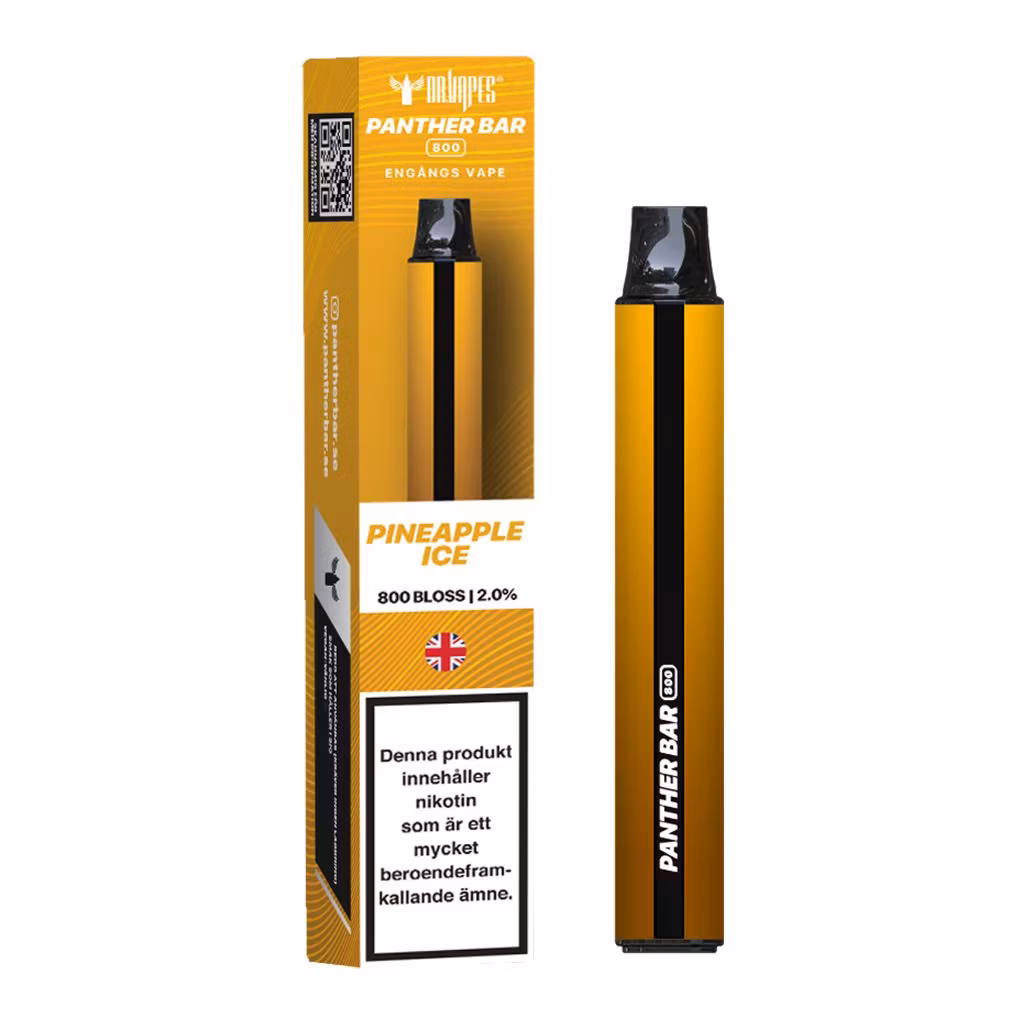 Panther bar pineapple ice 20mg pod