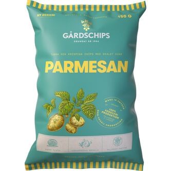 Gårdschips parmesan 150g