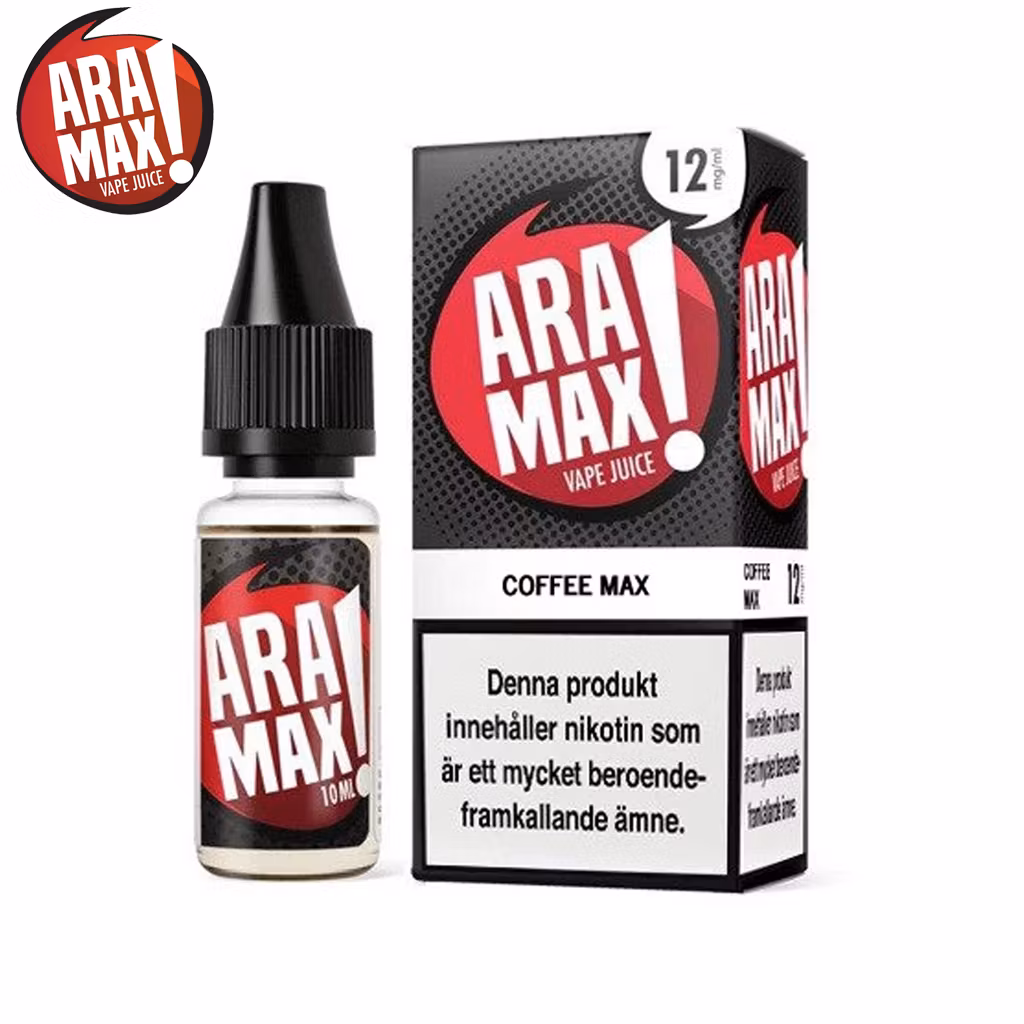 Aramax coffee max 10ml 12mg