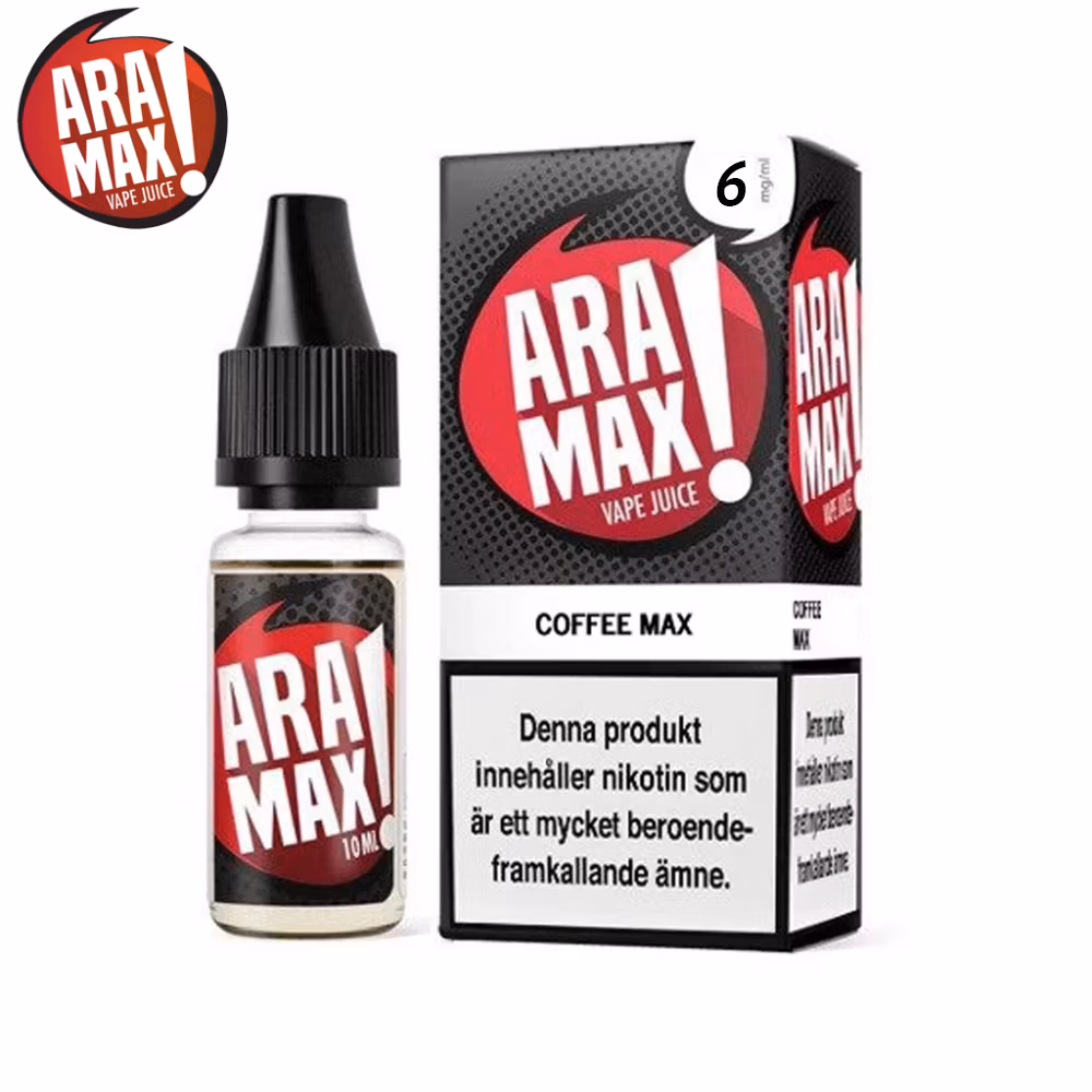 Aramax coffee max 10ml 6mg