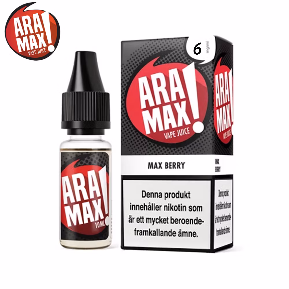 Aramax max berry 10ml 6mg
