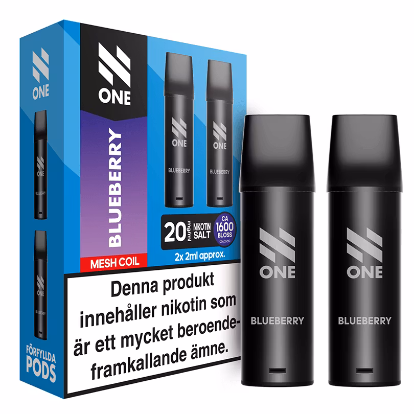N one mesh pod blueberry 20mg 1600 puff