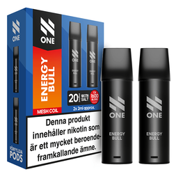 N one mesh pod energy bull 20mg 1600 puff