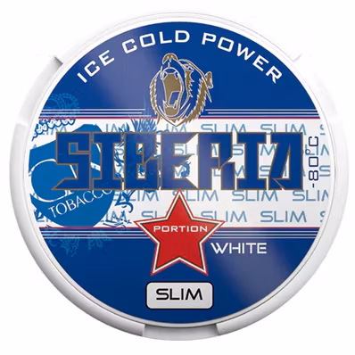 Siberia white slim ice cold