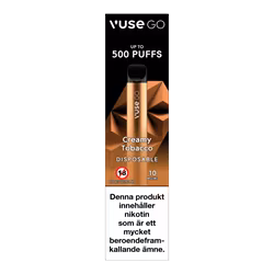 Vuse go creamy tobacco 10mg pod