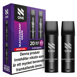 N one mesh pod blackcurrant grape 20mg