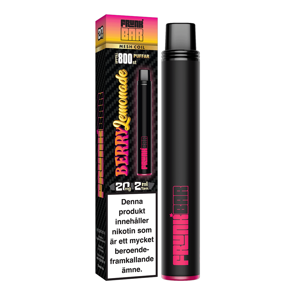 Frunk bar mesh berry lemonade 20mg pod