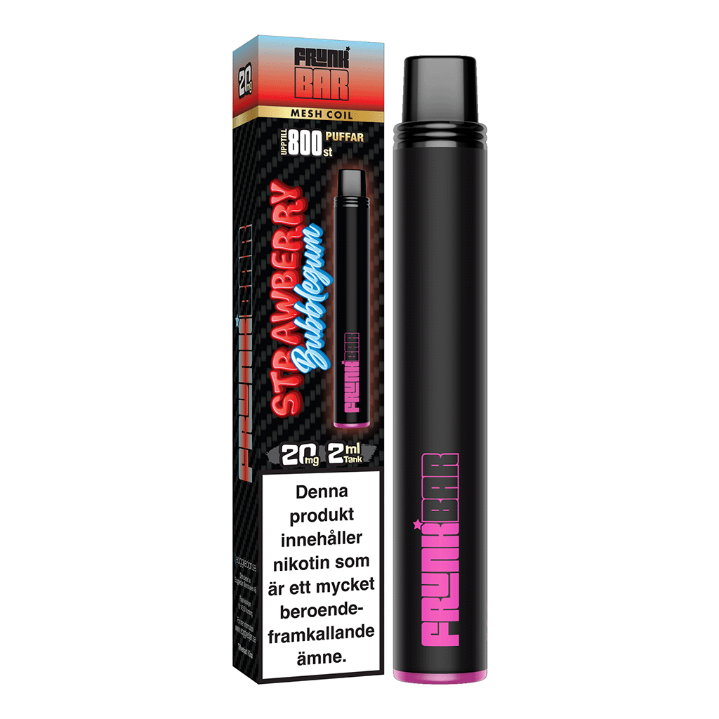 Frunk bar mesh strawberry bubblegum 20mg