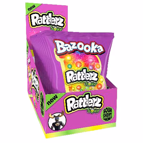 Bazooka rattlerz sour 120g