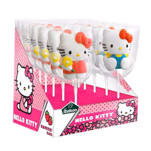 Hellokitty marshmallow lollipop 45g