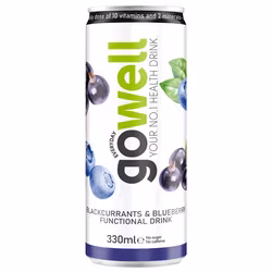 Go well svartvinbär blåbär 33cl