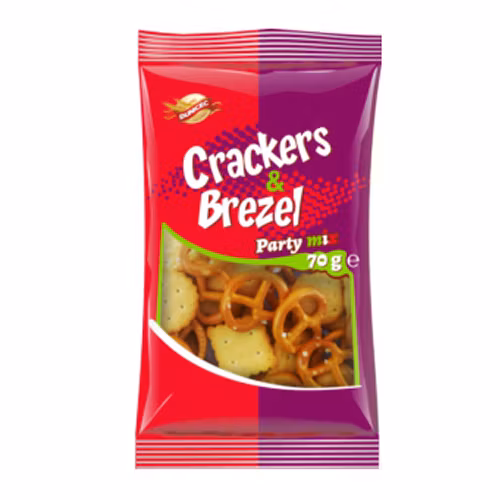 Crackers brezel party mix 70g