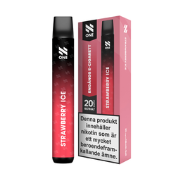 N one strawberry ice 20mg pod