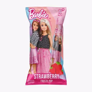 Barbie freeze pops 50cl