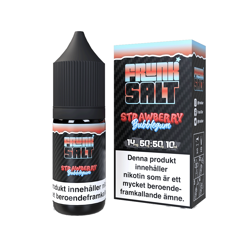 Frunk Salt Strawberry Bubblegum 14mg 10ml