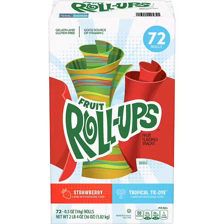 Fruit roll ups strawberry 14g