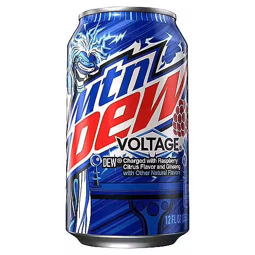 Mountain dew voltage raspberry 35,5cl