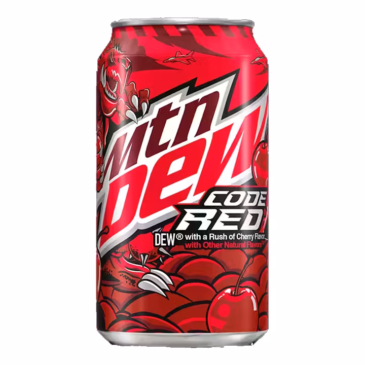 Mountain dew code red 35,5cl
