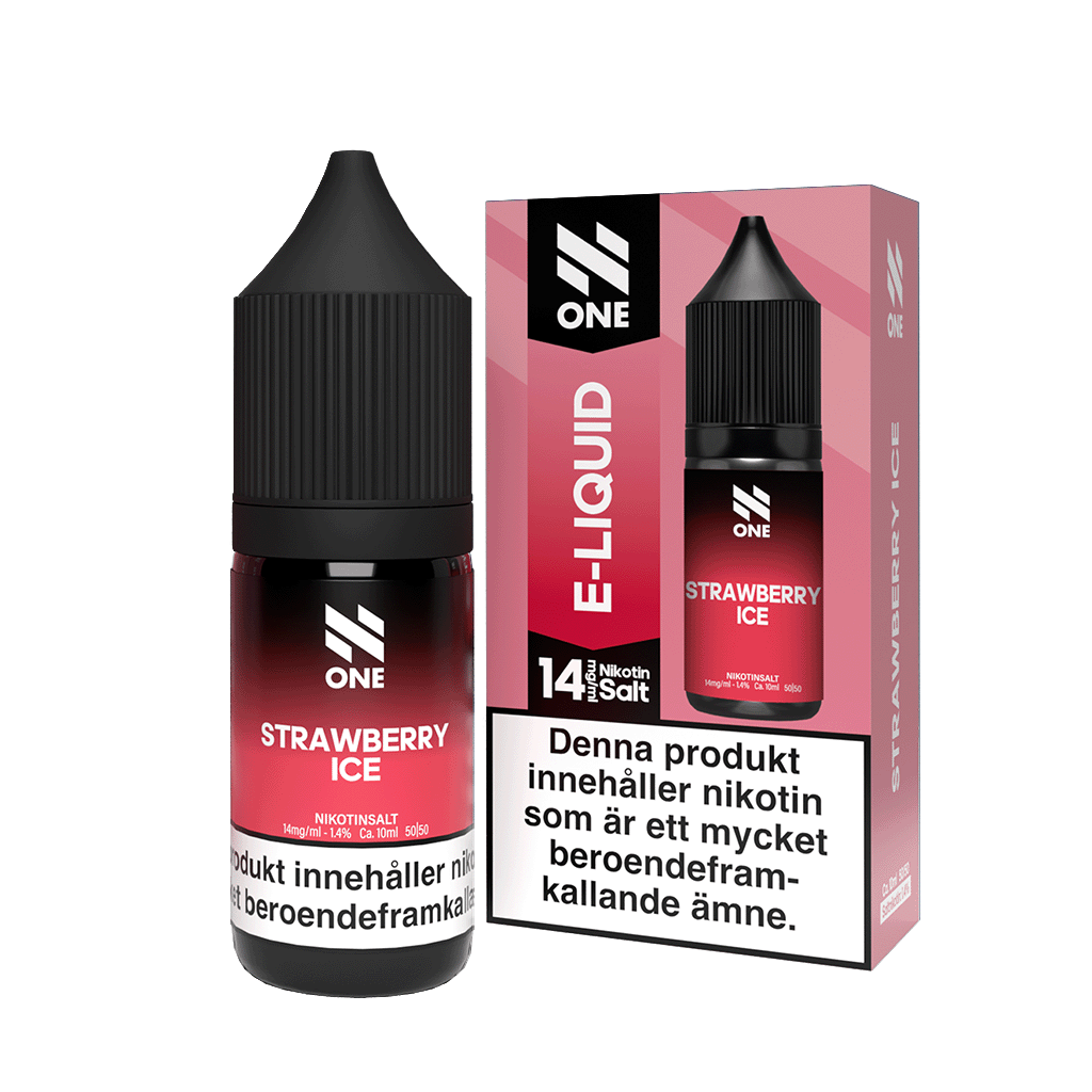 N one strawberry ice 14mg 10ml