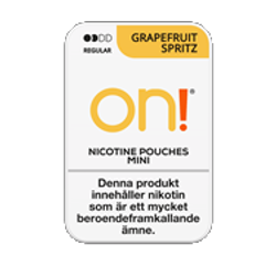 ON! grapefruit spritz 3mg