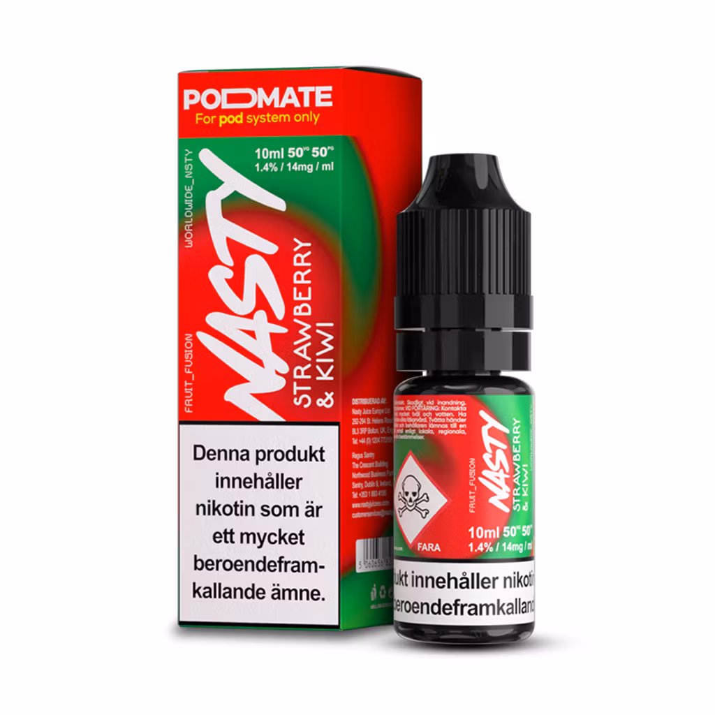 Nasty salt strawberry kiwi 14mg