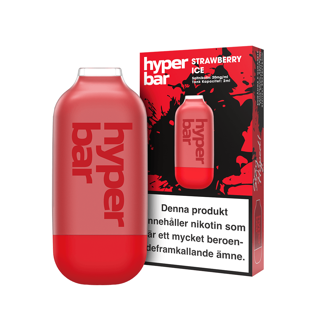 Hyper bar strawberry ice 20mg