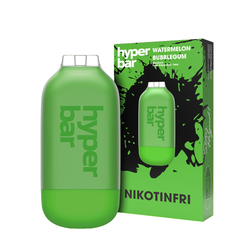 Hyper bar zero watermelon bubblegum 0mg