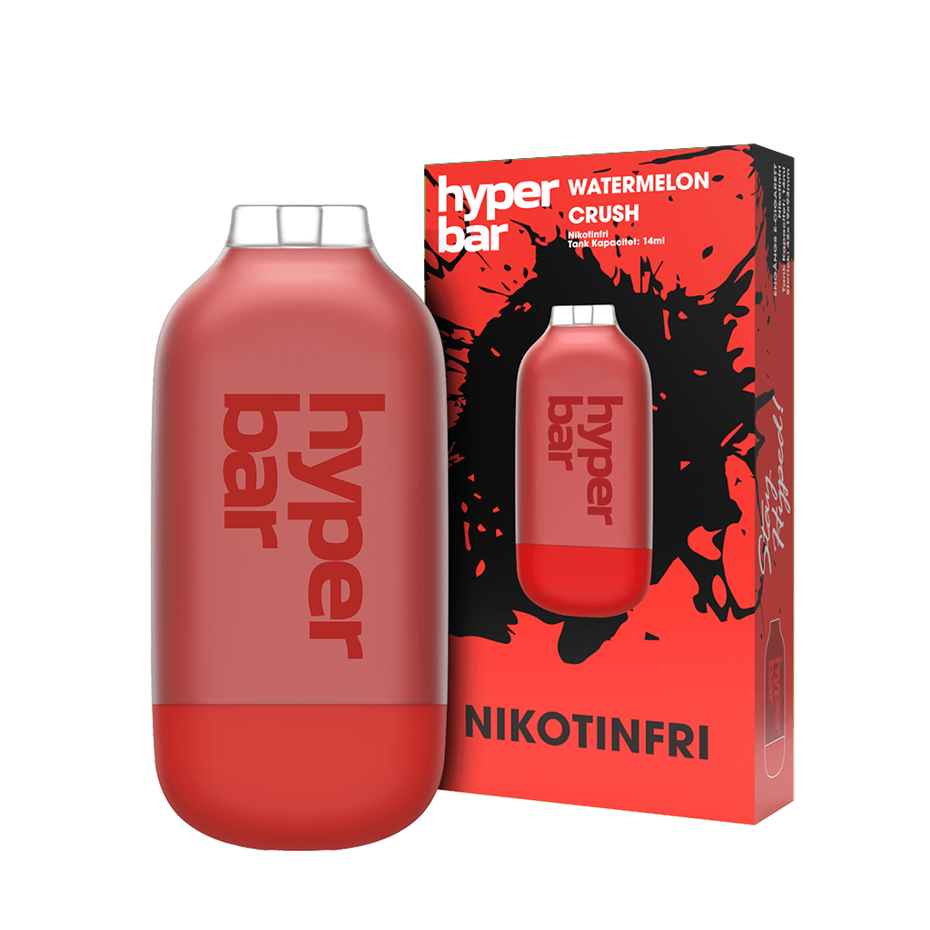 Hyper bar zero watermelon crush 0mg