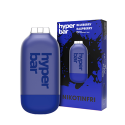 Hyper bar zero blueberry raspberry 0mg