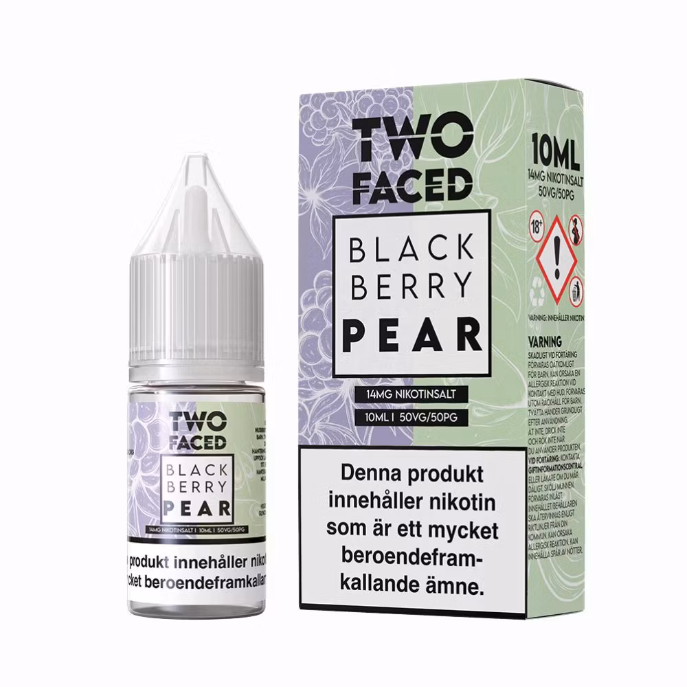Two faced blackberry pear 14mg