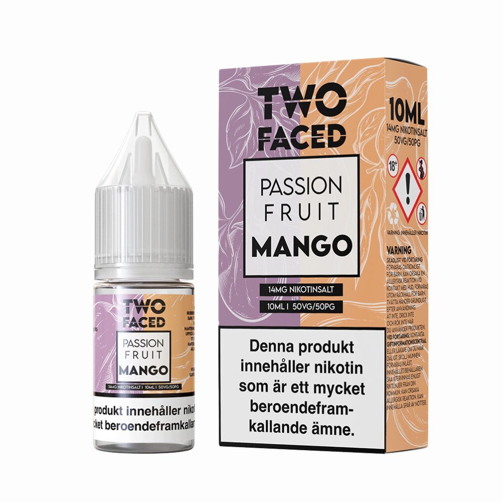 Two faced passionfruit mango 14mg