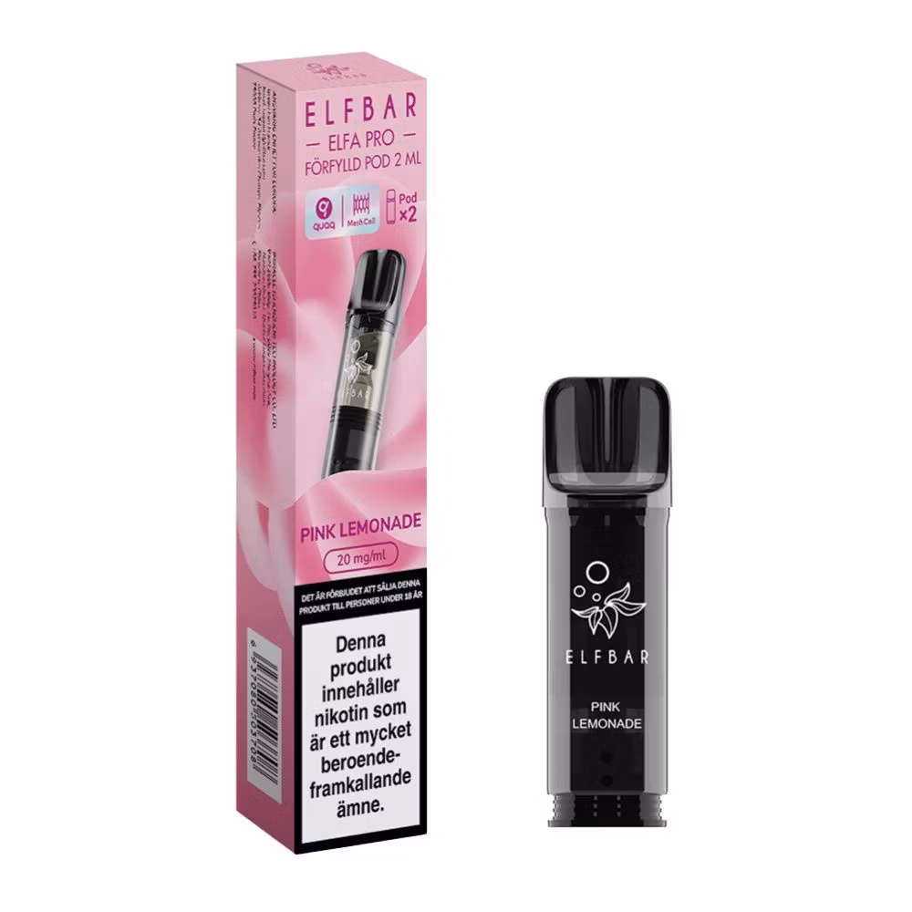 Elfbar pod 2-pack pink lemonade